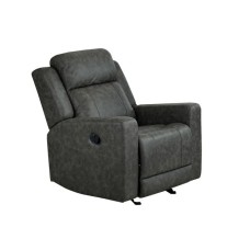 Asher Rocker Recliner Grey